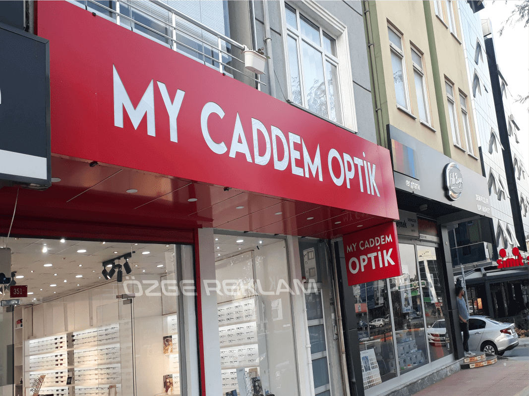 ozge reklam my caddem optik tabela