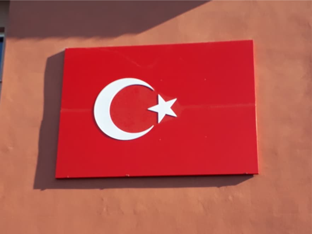 Hezarfen Mesleki ve Teknik Anadolu Lisesi Ayyıldız Logo Tabela Çalışması